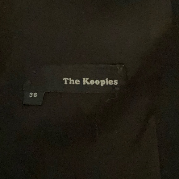 The Kooples Navy Blazer Patch Gold Logo Buttons - Picture 9 of 14